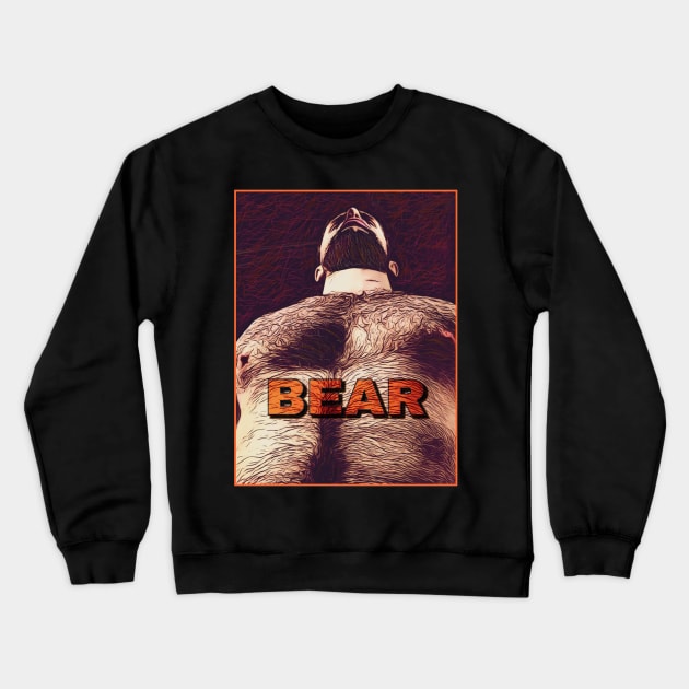 Gay Bear Crewneck Sweatshirt by JasonLloyd